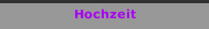 Hochzeit